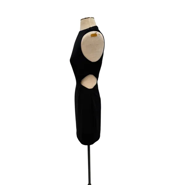 Elliatt Audrina Black Cutout Sheath Cocktail Dress NWT Missing Overlay‎ Small - Image 5
