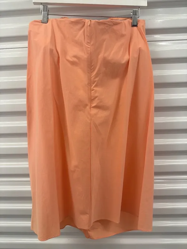 Caroline Constas Kaia Mini Dress Peach Pink Womens Size Medium - Image 6