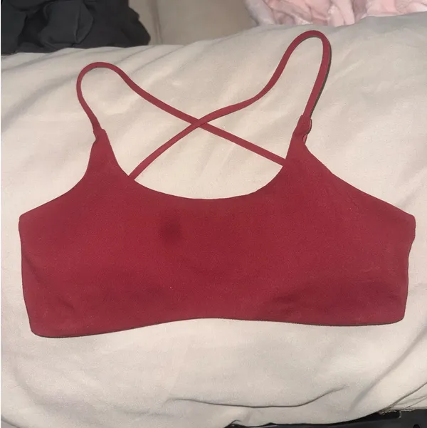 Amazon Sports Bra Red - Image 3