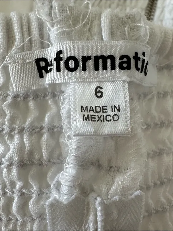 Reformation Khloe Linen Top - Image 8