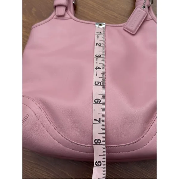 Vintage Coach Soho Slim Hobo Pink Leather Shoulder Bag L3S-4993 Coquette - Image 6