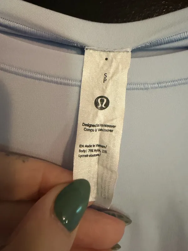 Lululemon Wundermost Ultra-Soft Nulu Crewneck Cropped T-Shirt - Image 3