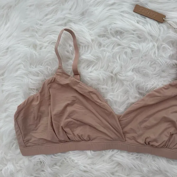 Skims Fits Everybody Crossover Bralette Mica Size 4X - Image 3