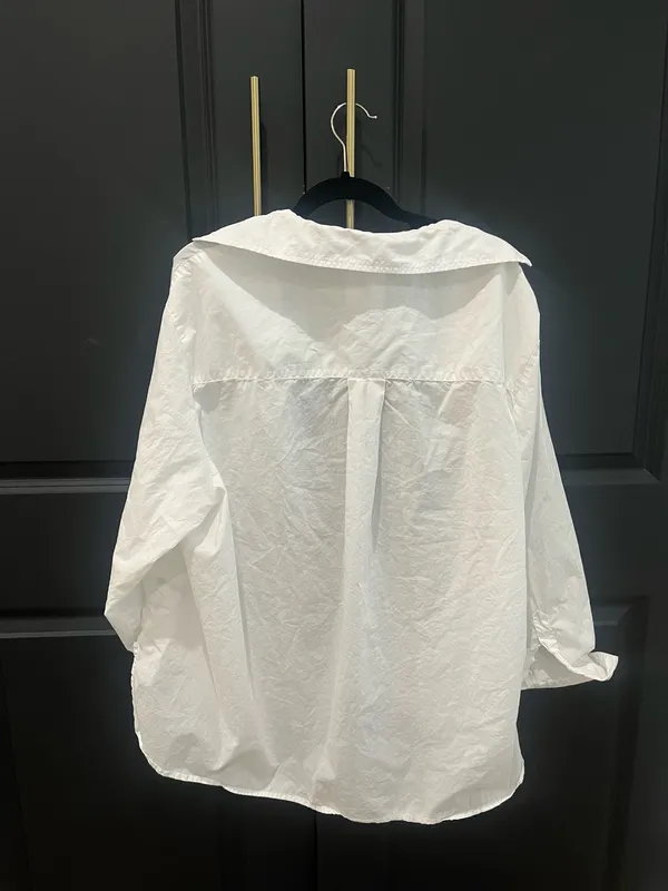 Button Up White Shirt Aerie - Image 2