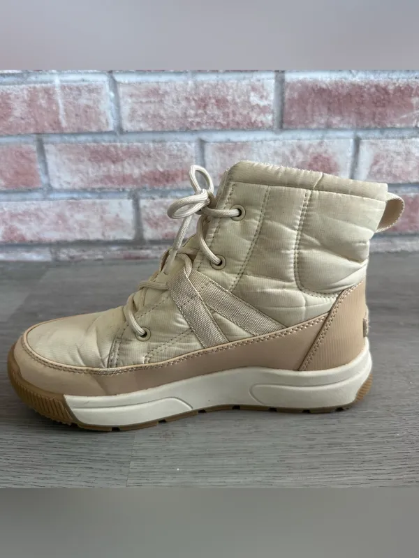 Sorel Whitney Boots Winter Cream Women’s 8.5 Waterproof Snow Gorpcore Outdoor - Image 3