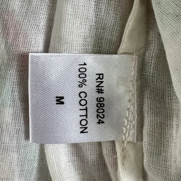 Anthropologie NWT Love The Label Ines Ivory Floral Tiered Ruffle Mini Dress - Image 11