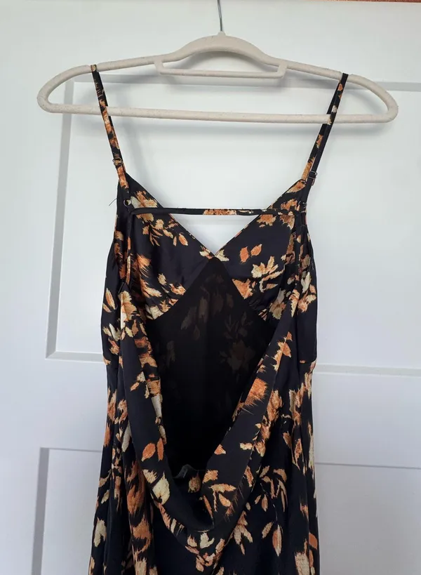 Dress Forum Black and Brown Maxi Dress - Image 3
