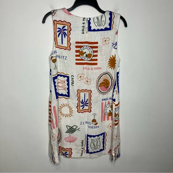 Anthropologie Paper Heart linen Blend dress‎ women’s size small new with tags - Image 9
