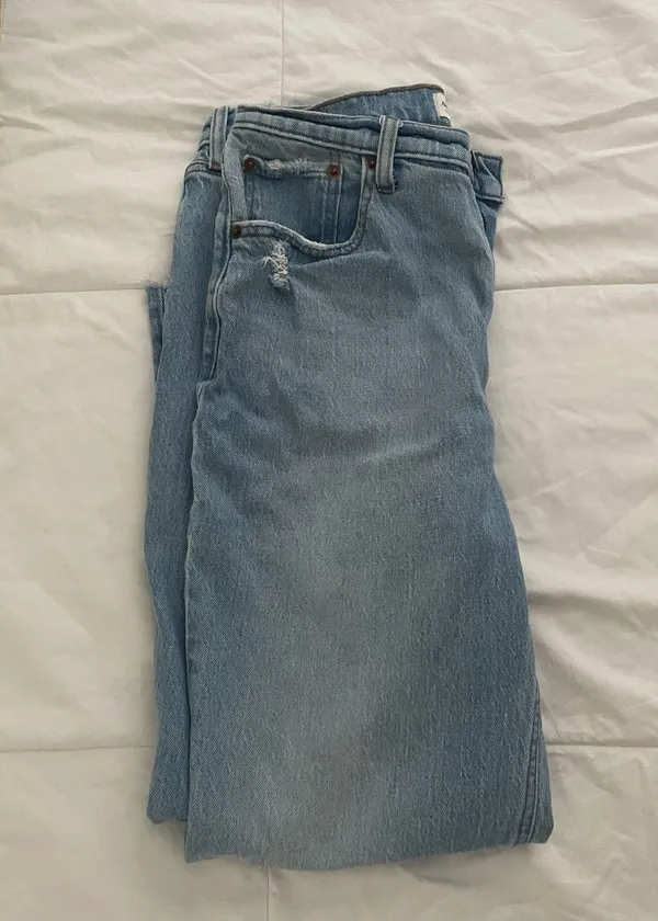 Abercrombie & Fitch Ultra High Rise Kick Flare Jeans - Image 4