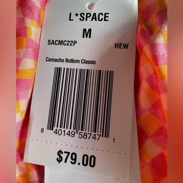 L*SPACE Camacho Bottom Classic Heat‎ Waves Style SACMC22P Size Medium NWT - Image 7