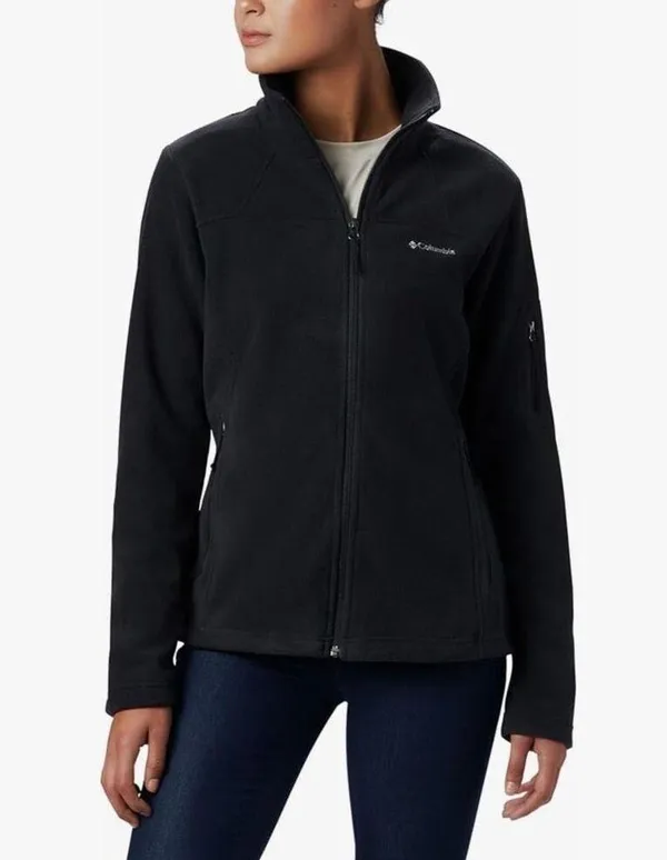 | Fast Trek II Jacket Black Full Zip Fleece Size M - Image 7