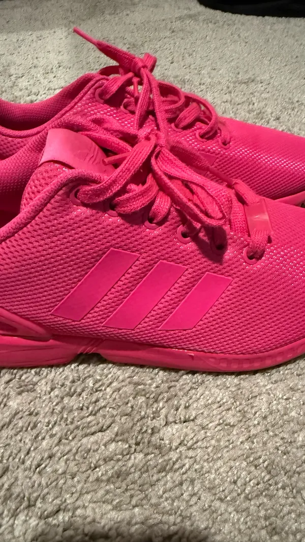 Pink Adidas Sneakers - Image 7