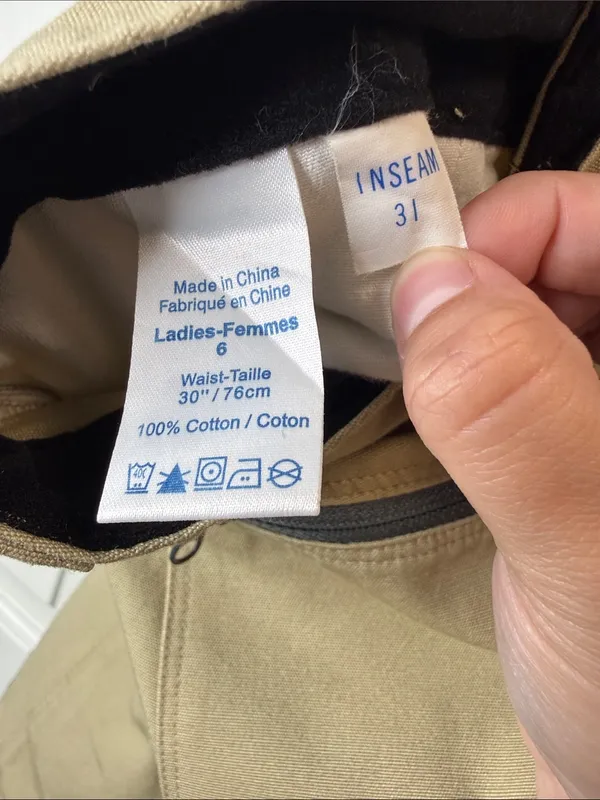 Arc’teryx Women’s Canvas Hiking Utility Trousers Outdoor Khaki 30” x 31” - Image 5