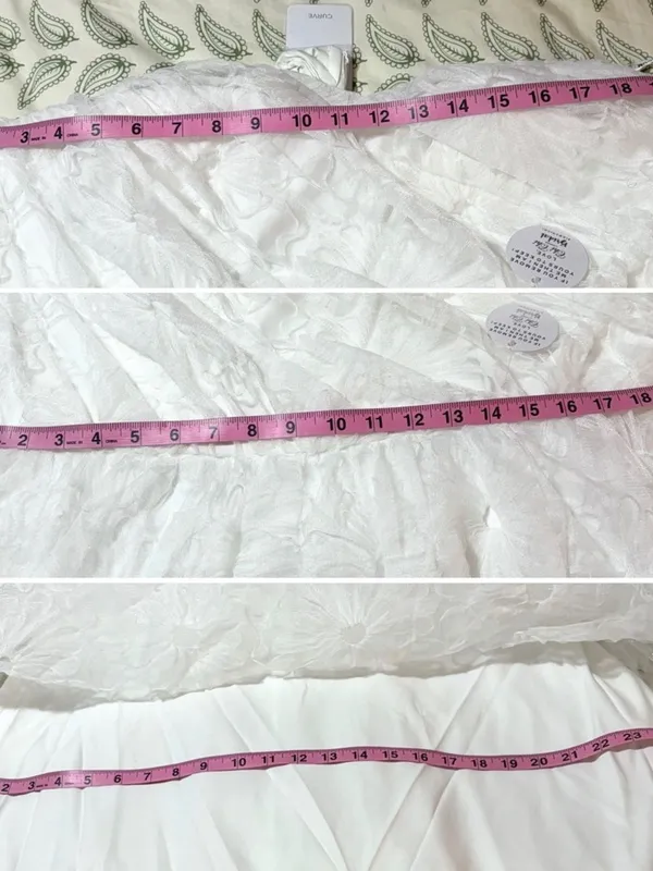 Modcloth Chi Chi London Strapless Sweetheart White Lace Wedding Dress 18 NWT - Image 10