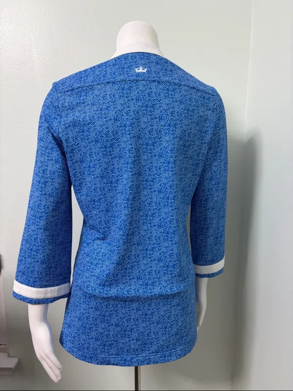 Peter Millar | Lisa Herringbone Tunic SPF 50 Small - Image 5