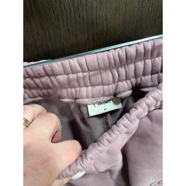 Comfrt purple mauve sweatpants women's medium - Image 3
