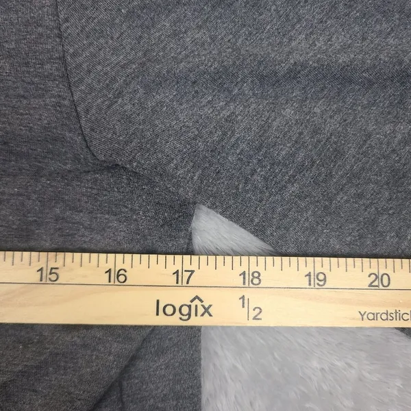 Gymshark Solace sz Sm Womens Gray Cropped Long‎ Sleeve Athletic Pullover Sweater - Image 5