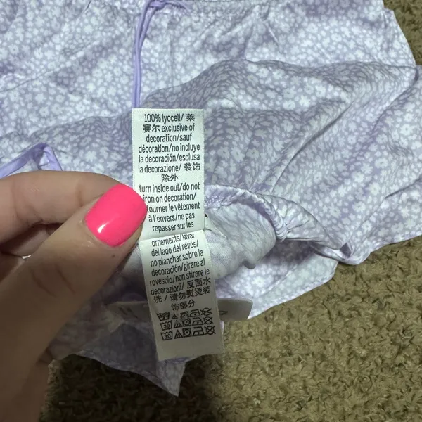 PINK - Victoria's Secret Lavender Floral Women's Sleepwear Set - Image 5