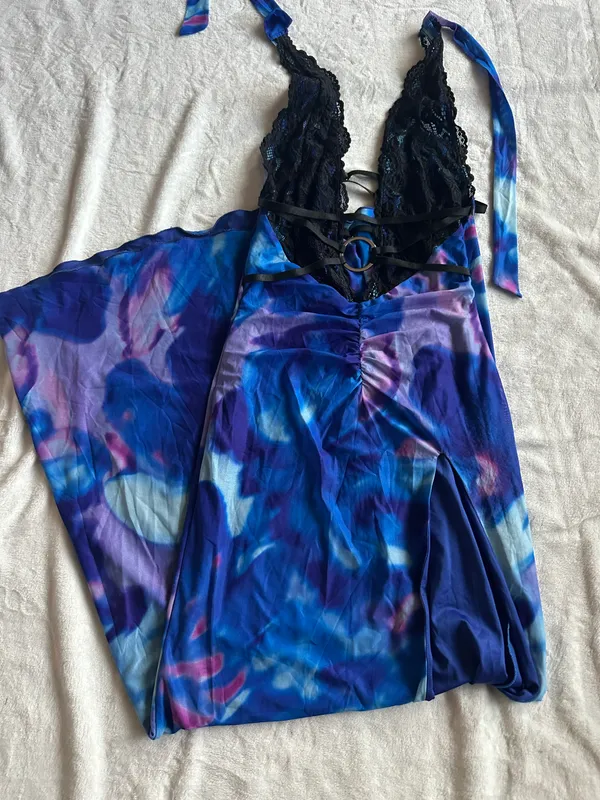 Outcast Clothing Bonnie Maxi Dress in La Luna - Image 3