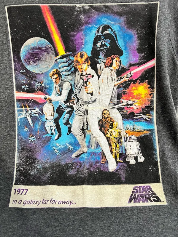 Star Wars 1977 Characters Graphic T Shirt - Image 2