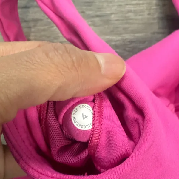 lululemon Hot Pink Align Tank Top Size 4 - Image 4