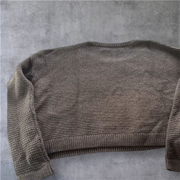 NWOT Alice + Olivia cable net sweater size s/p - Image 2