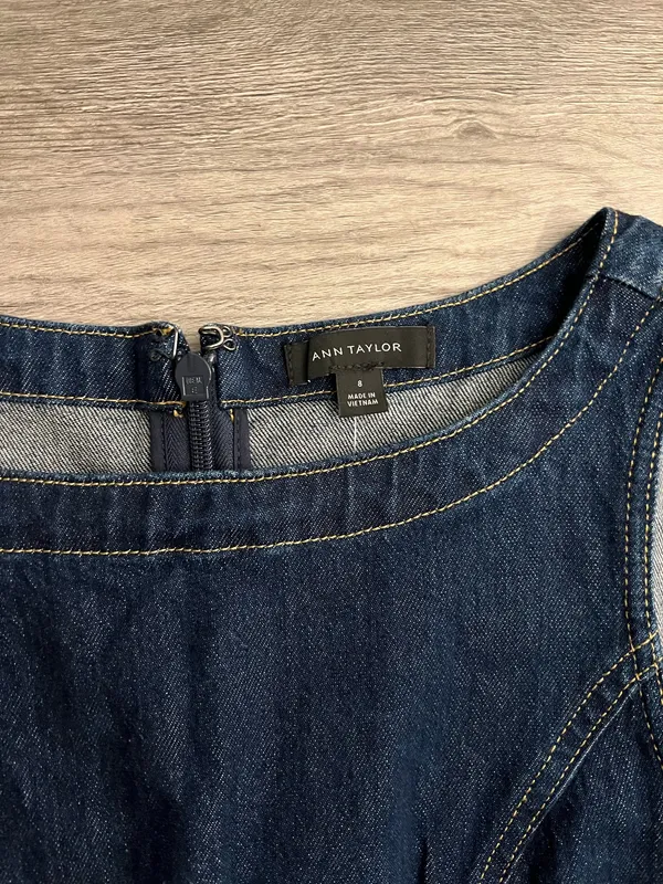 Ann Taylor Denim Dress - Image 4