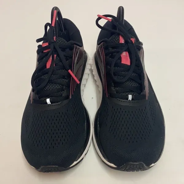 Brooks‎ Addiction 14 Women's Black/Hot Pink/Silver Size 8.5M B64 - Image 5