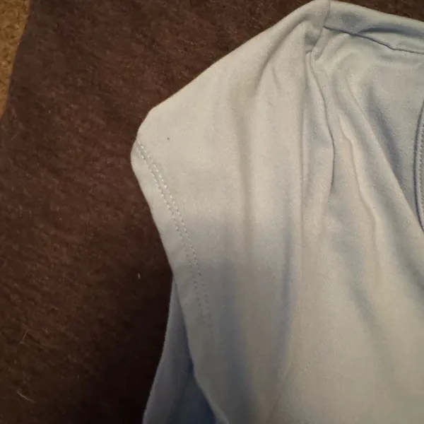 Aeropostale Blue Fitted Short Sleeve Tee - Image 3