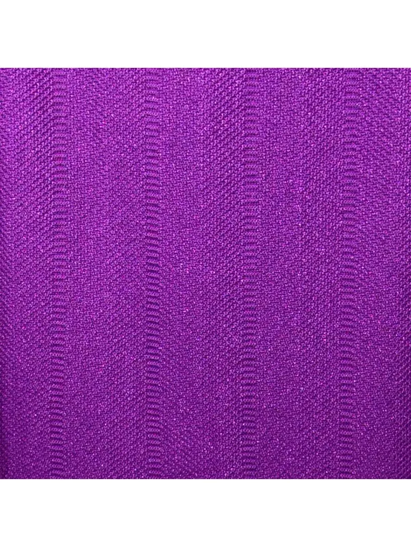 Shoedazzle Purple Metallic Maxi Skirt M NWT - Image 4