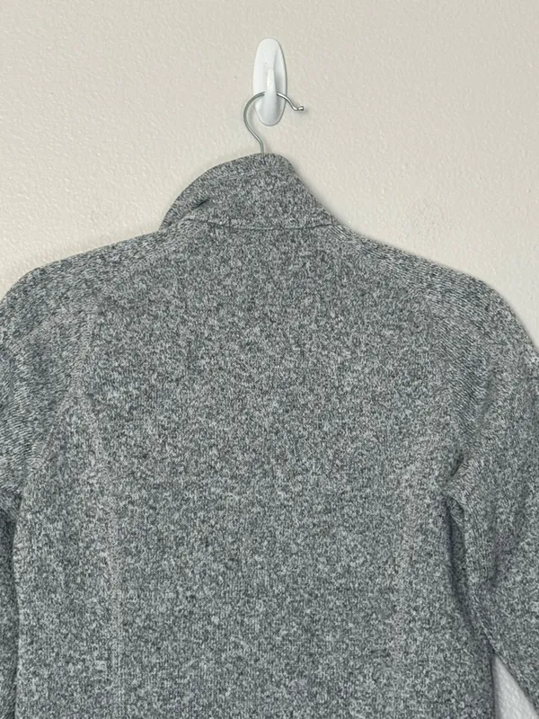 Patagonia Gray Marked Better Sweater Full Zip Fleece Jacket Size Small - Image 9