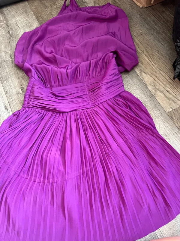 Ramy Brook purple mini dress size small - Image 4