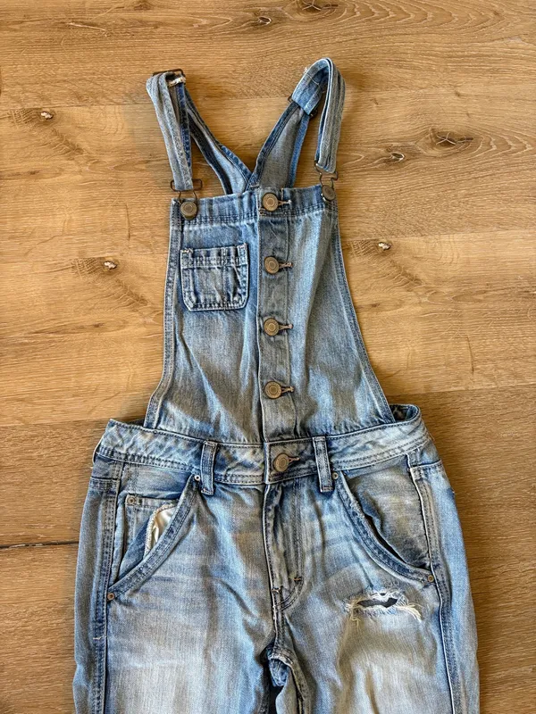 American Eagle Denim Overalls - Image 3