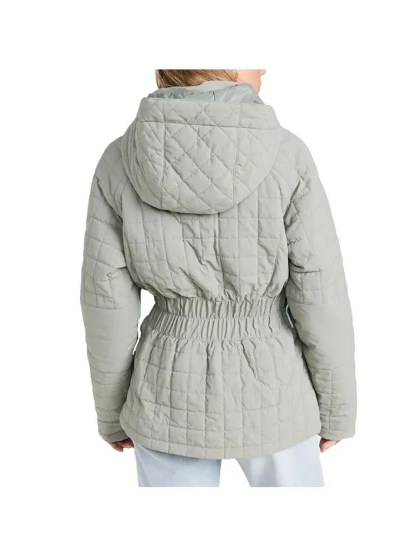 Free People Movement All Prepped Ski Snow Quilted Puffer Jacket Insulated Sz M - Image 3