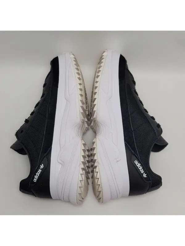 Adidas Originals Women's Kiellor Black White Low Top Platform SneakerSize 8.5 - Image 11