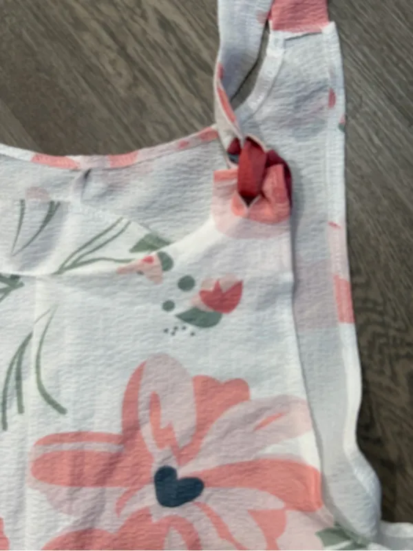 Women’s Large Floral Flower Romper - Image 4