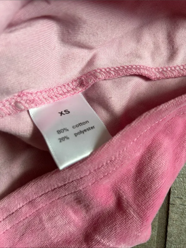Cry Baby Casual Pink Drawstring Mini Skirt - Image 4
