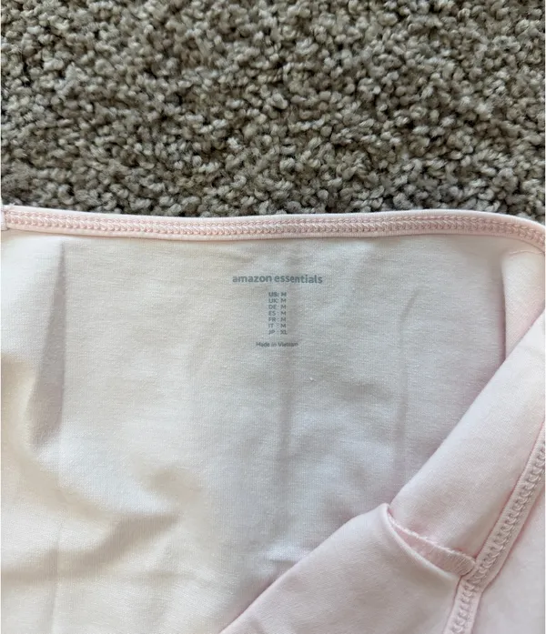 Light Pink Basic Tank Top - Image 3