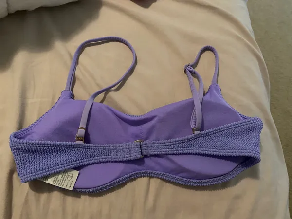 Hollister Purple Swim Top - Image 2