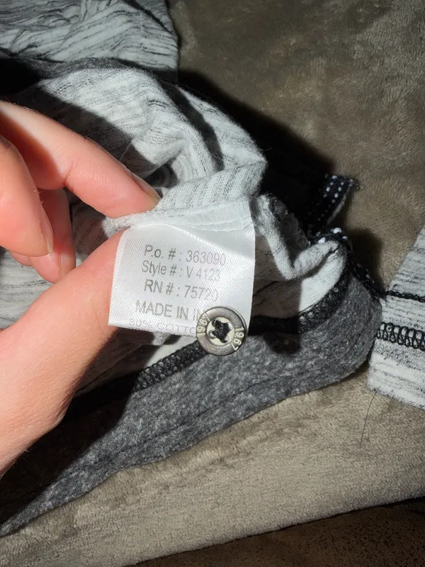 Buckle Grey long sleeve shirt with hood BKE - Image 5