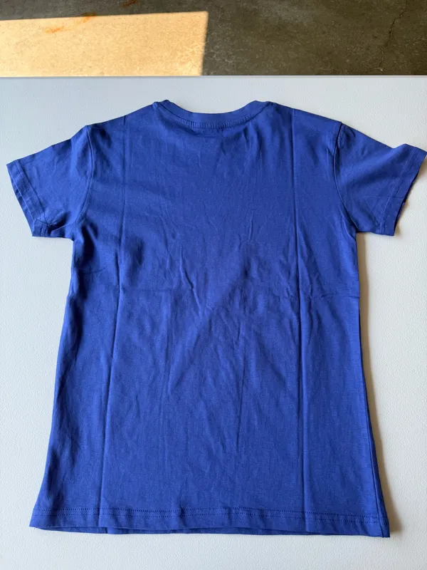 Youth Large Royal Blue T-Shirt – Brooklyn Vertical. - Image 3