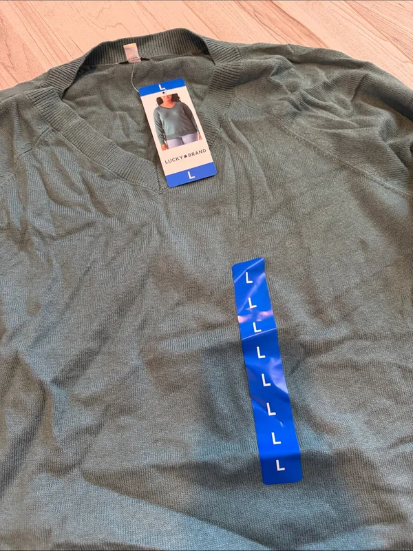 NWT Lucky Brand Crewneck Sweater Large - Image 2