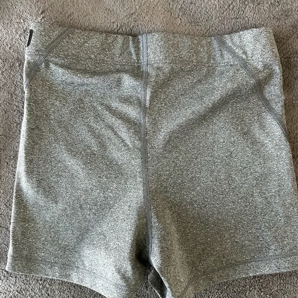 Nike Pro Women's Athletic Gray Shorts - Image 2