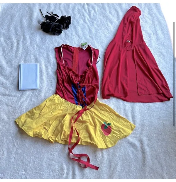 Charades Snow White Costume Teen 12/14 Or Adult XXS Or XS - Image 2