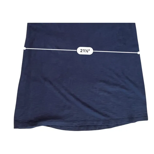 Lilly Pulitzer‎ 26198 Surfcrest Swing Dress MEDIUM Modal Cotton Tab Sleeves Navy - Image 8