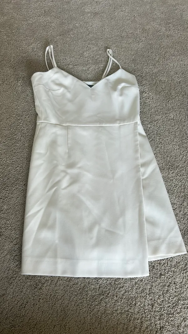 French Connection Whisper Envelope Skirt Dress - Image 2