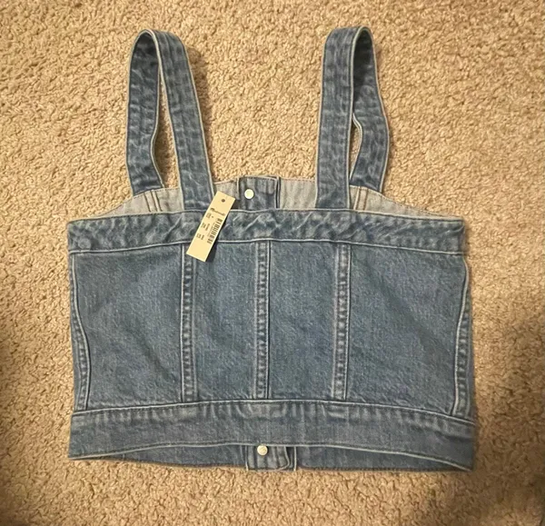 Madewell Denim Jean Top - Image 2