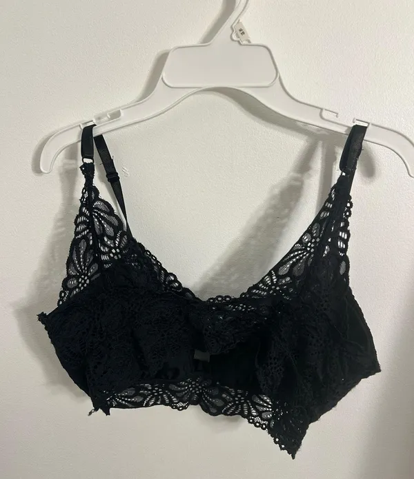 Harvé Benard Black Lace Bralette - Image 3