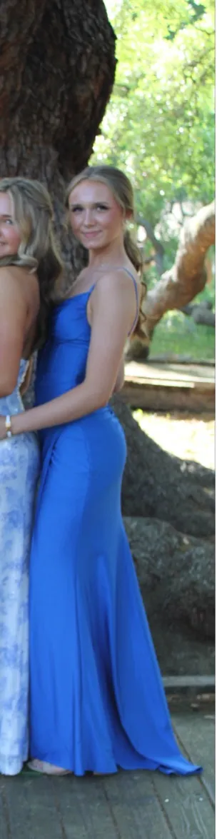 Royal blue prom dress Size 0 - Image 3