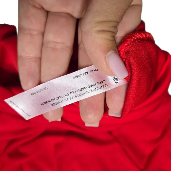 Sugar Thrillz Red Light Special‎ Ruched Dress Size: M - Image 2